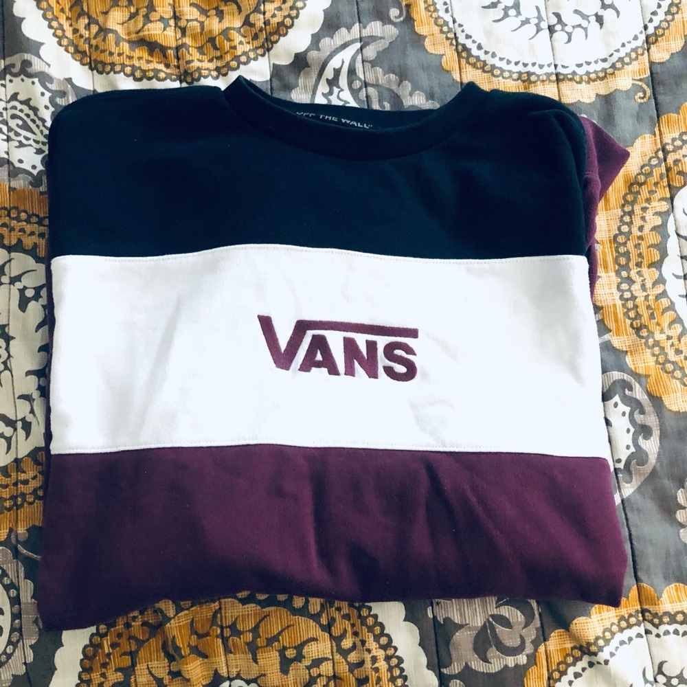 Striped vans Crewneck